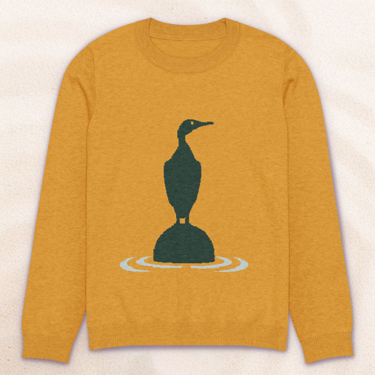 Cormorant Crew Sweater – Harbor Gold