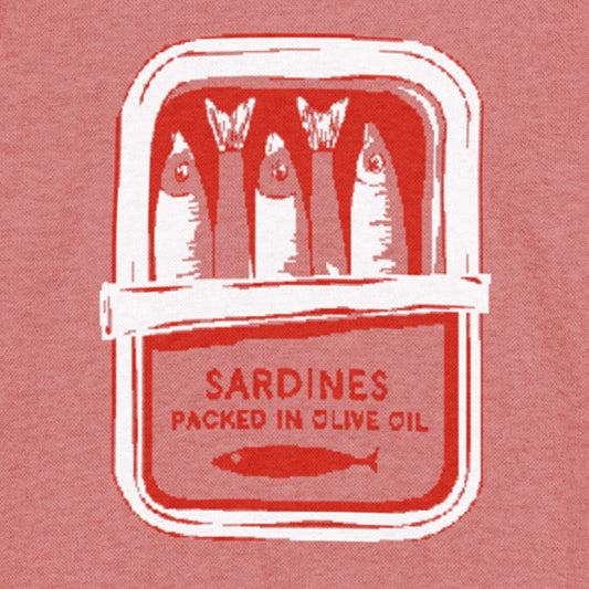 Cozy-as-a-Tin-of-Sardines Knit Sweater – Red/Coral