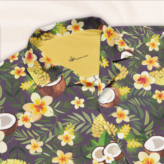 Tropicalia Camp Shirt – Vintage Grape