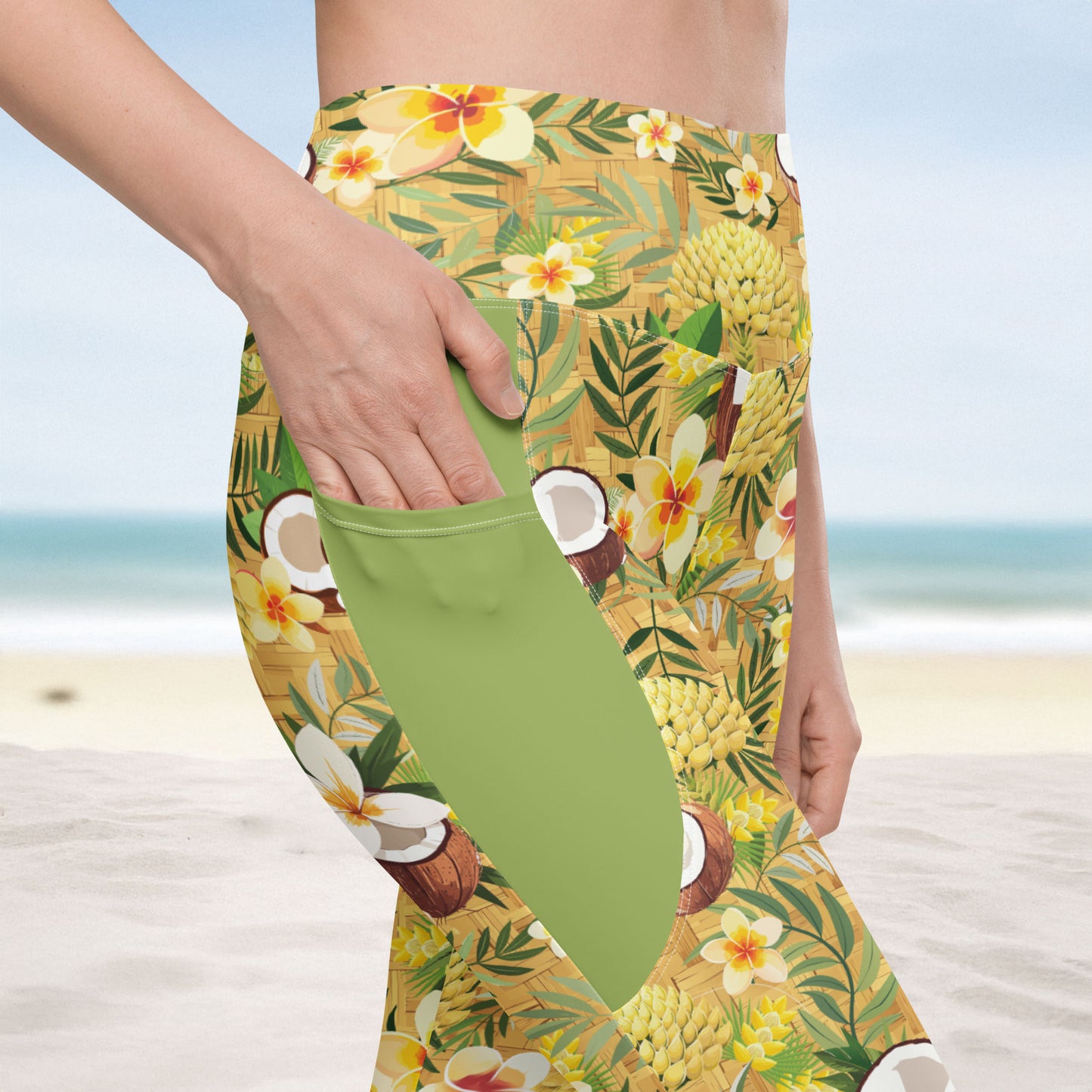 Tropicalia Yoga Pants with Pockets – Thatch