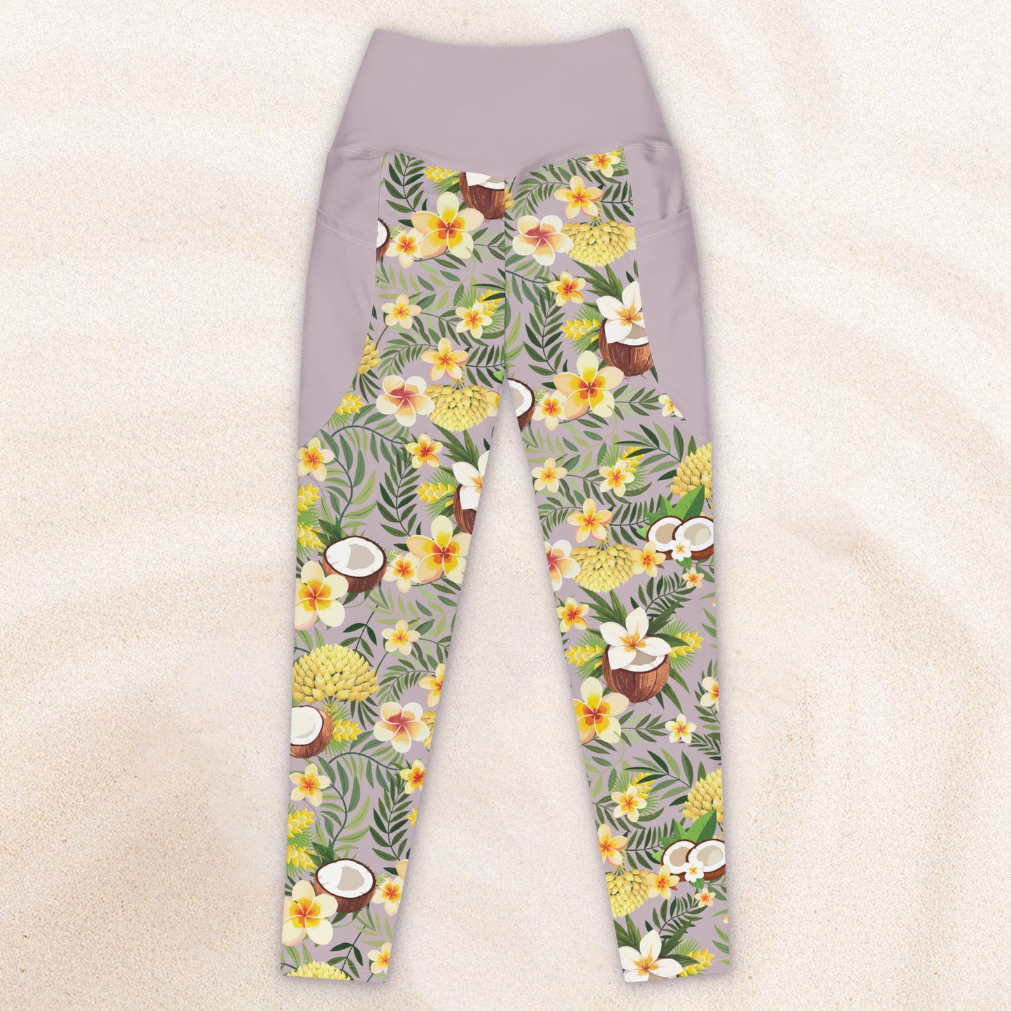 Tropicalia Yoga Leggings with Pockets – Thistle