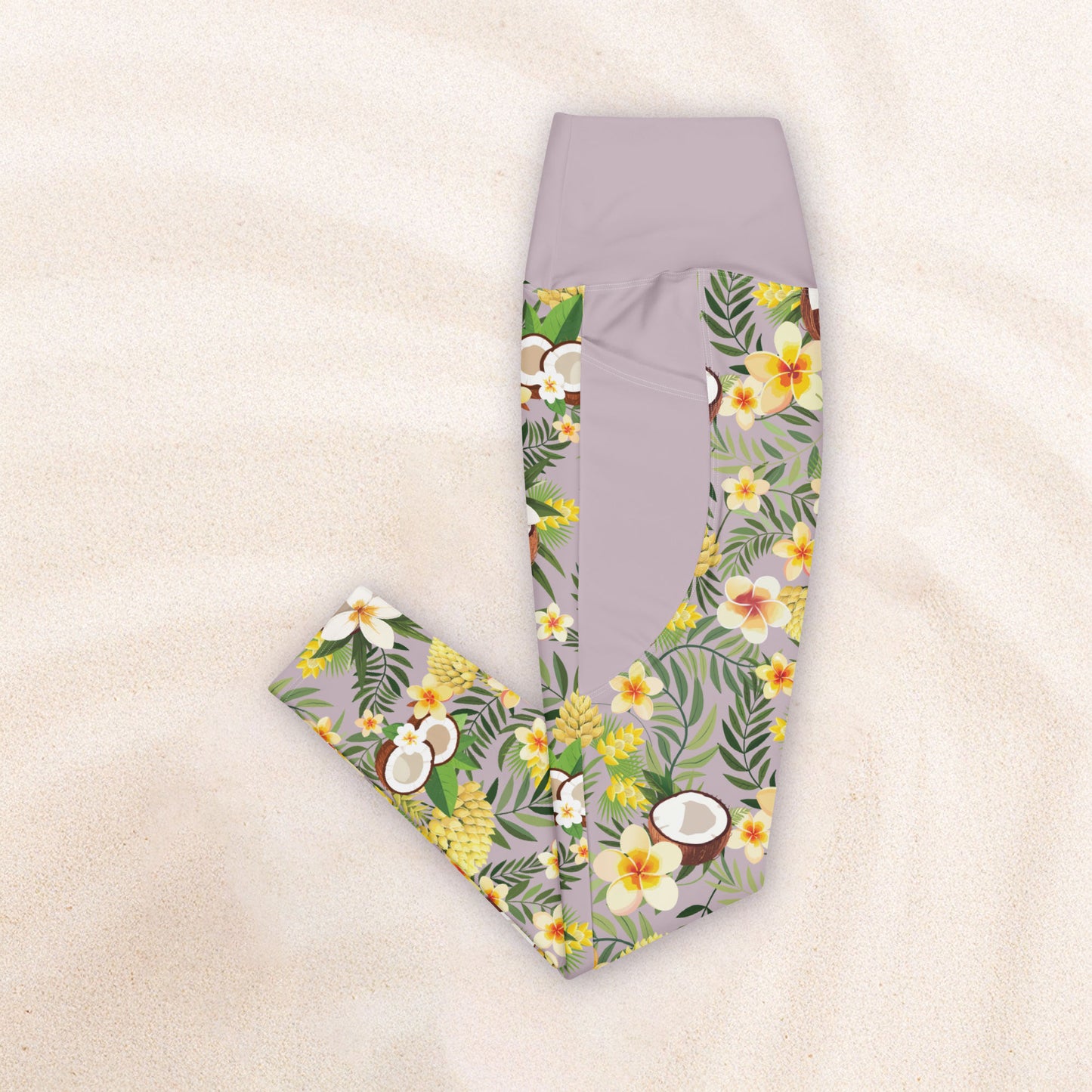 Tropicalia Yoga Leggings with Pockets – Thistle