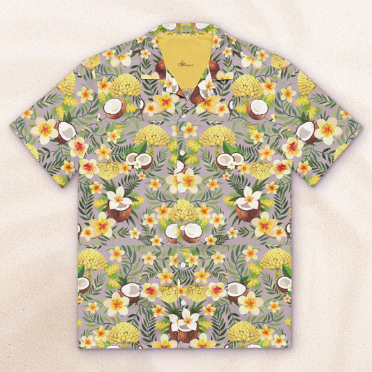 Tropicalia Cuban Collar Shirt – Thistle