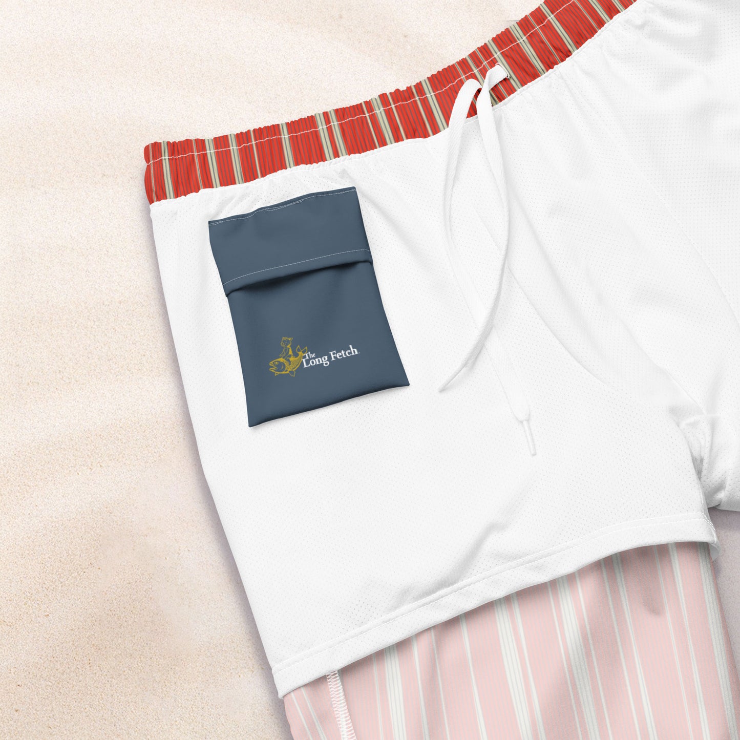 Slow Wave Conservation Swim Trunks – Cinnabar Red