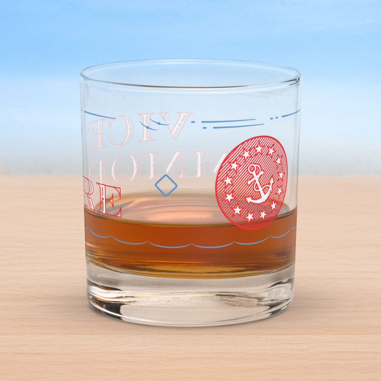 Commodore rocks glass collection – classic nautical-inspired old fashioned glasses for every role