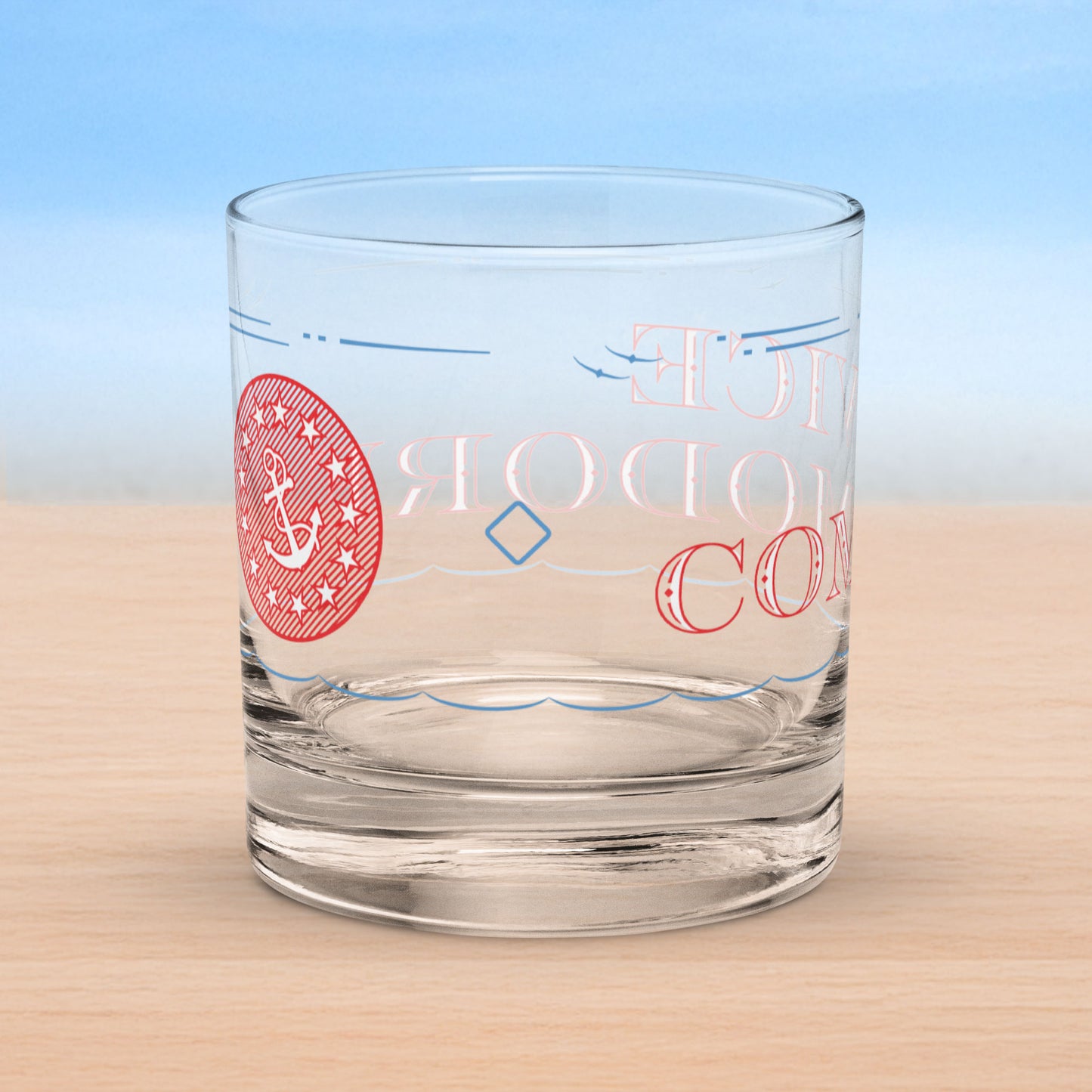 Commodore rocks glass collection – classic nautical-inspired old fashioned glasses for every role